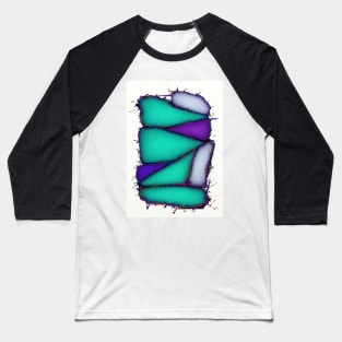 Crushed turquoise Baseball T-Shirt